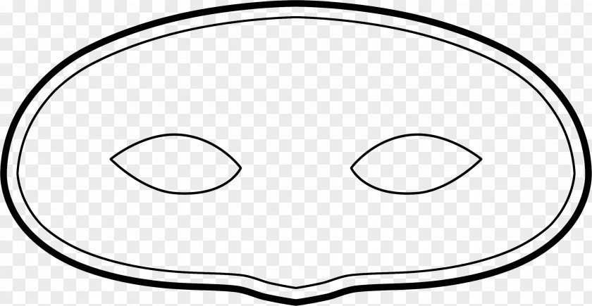 Mask Template Blindfold Masquerade Ball Clip Art PNG