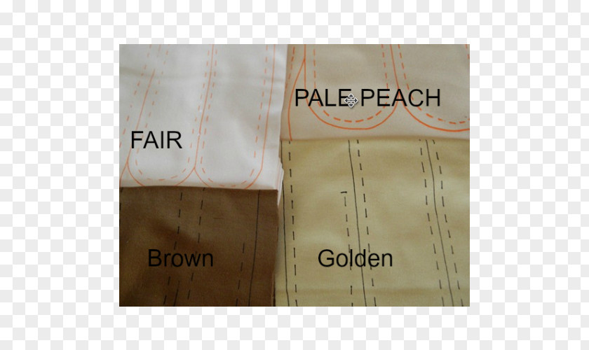 Silk Cloth Material Brand Screen Printing Beige PNG