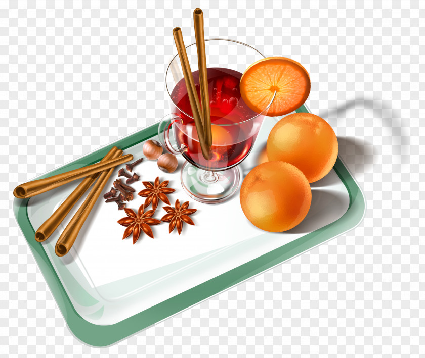 Tray With Cup Of Tea Clipart Cocktail Clip Art PNG