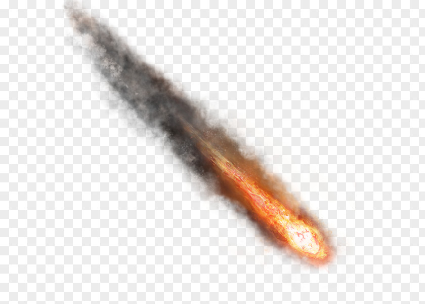 Fire Meteorite Comet PNG