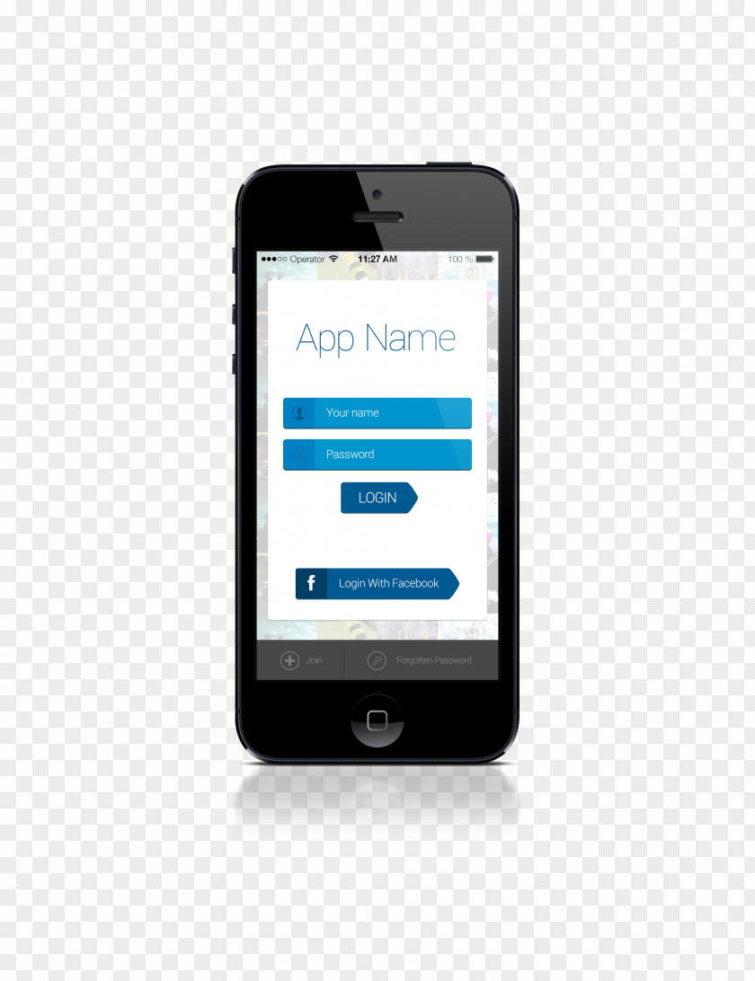 Login Button Responsive Web Design Handheld Devices IPhone Telephone PNG