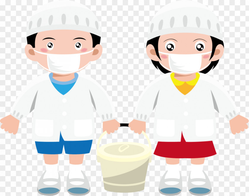 School Meal Illustration Spoon Lab Coats PNG
