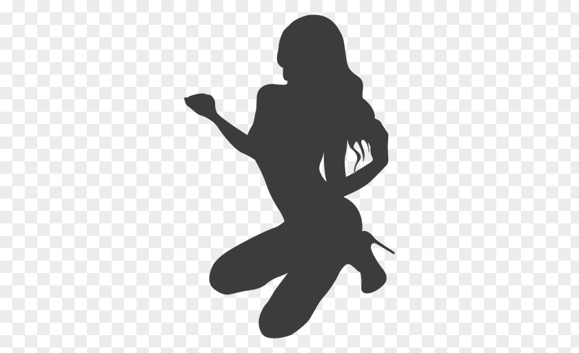 Silhouette Female Woman PNG