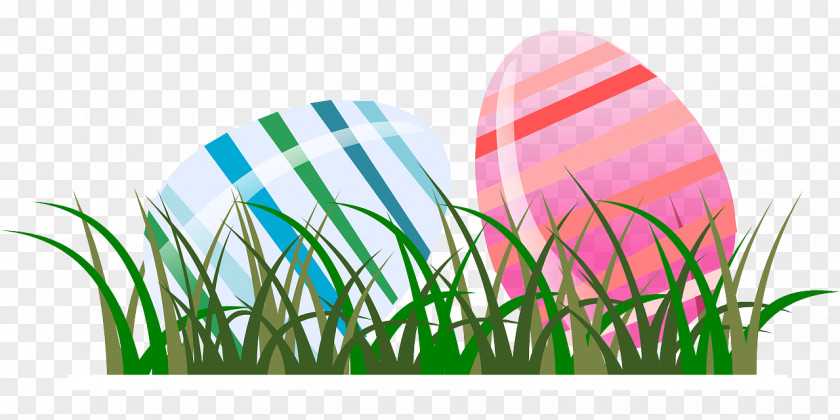 Easter Grass Bunny Egg Clip Art PNG