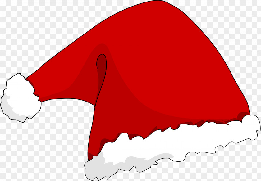 Red Christmas Hats Santa Claus Hat Clip Art PNG