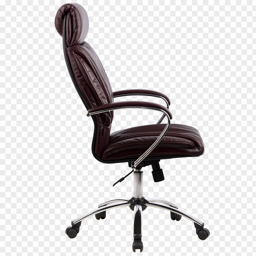 Chair Office & Desk Chairs Bicast Leather Furniture PNG