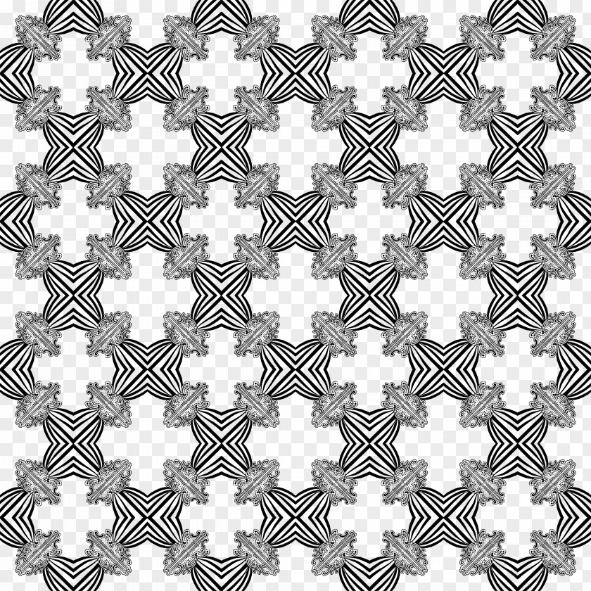 Elephant Motif Circle Diagonal Pattern PNG