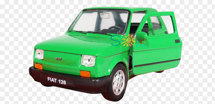 Fiat 126 Compact Car Child PNG