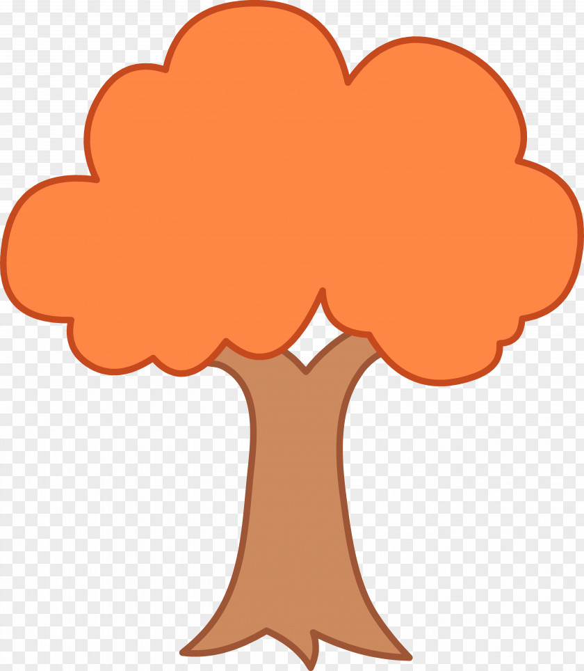 Orange Tree Drawing Clip Art PNG