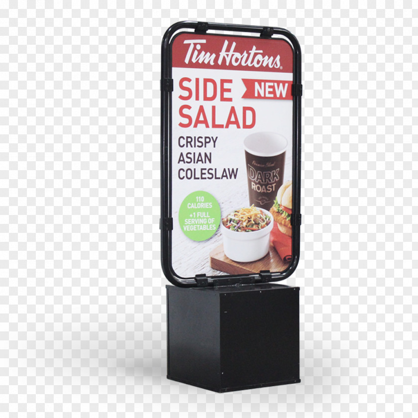 Outdoor Advertising Always Fresh Tim Hortons Flavor PNG