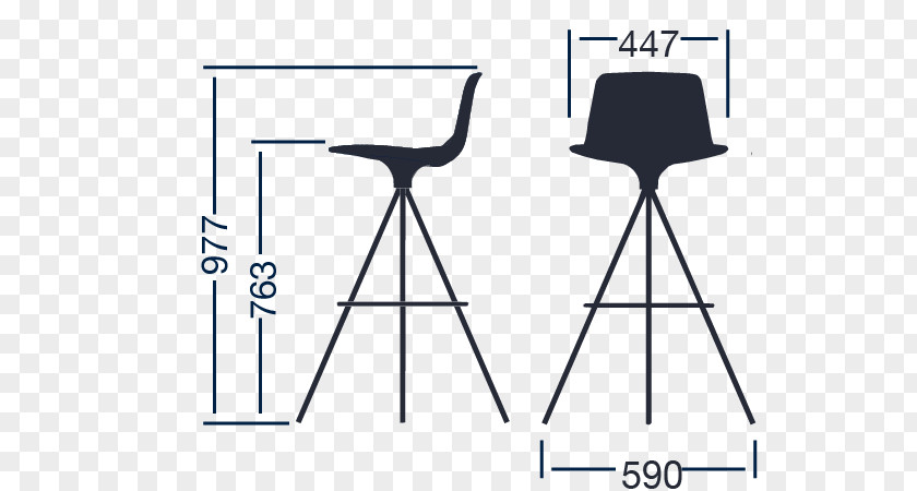 Top View Stool Bar Table Chair Seat PNG