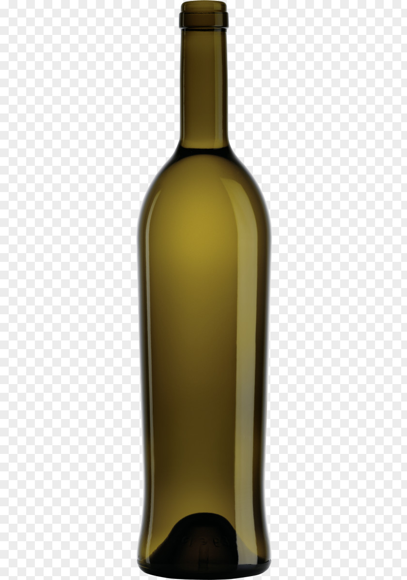 Wine Glass With Heel White Bottle Dessert Liqueur PNG
