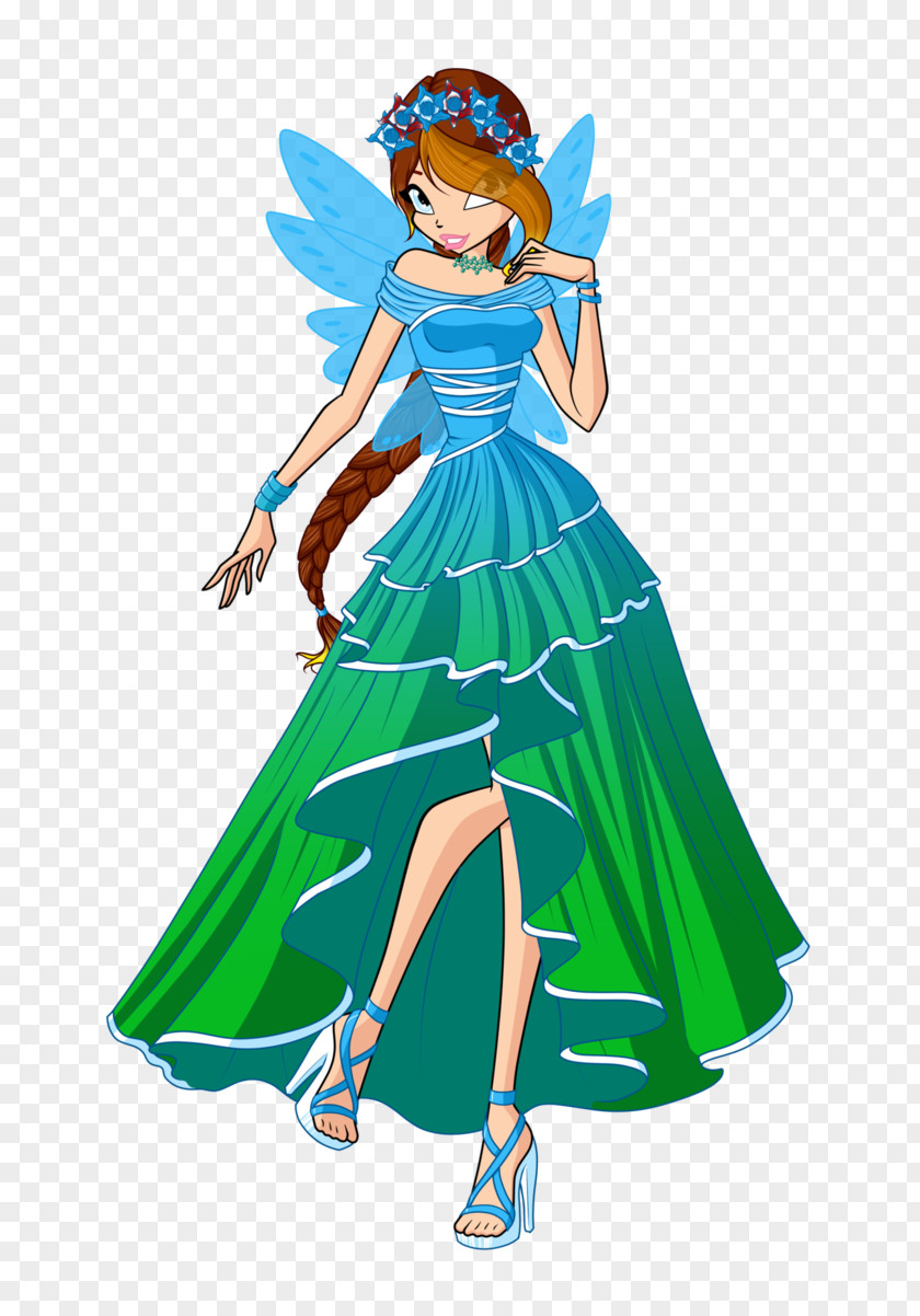Fairy Costume Dress Clip Art PNG