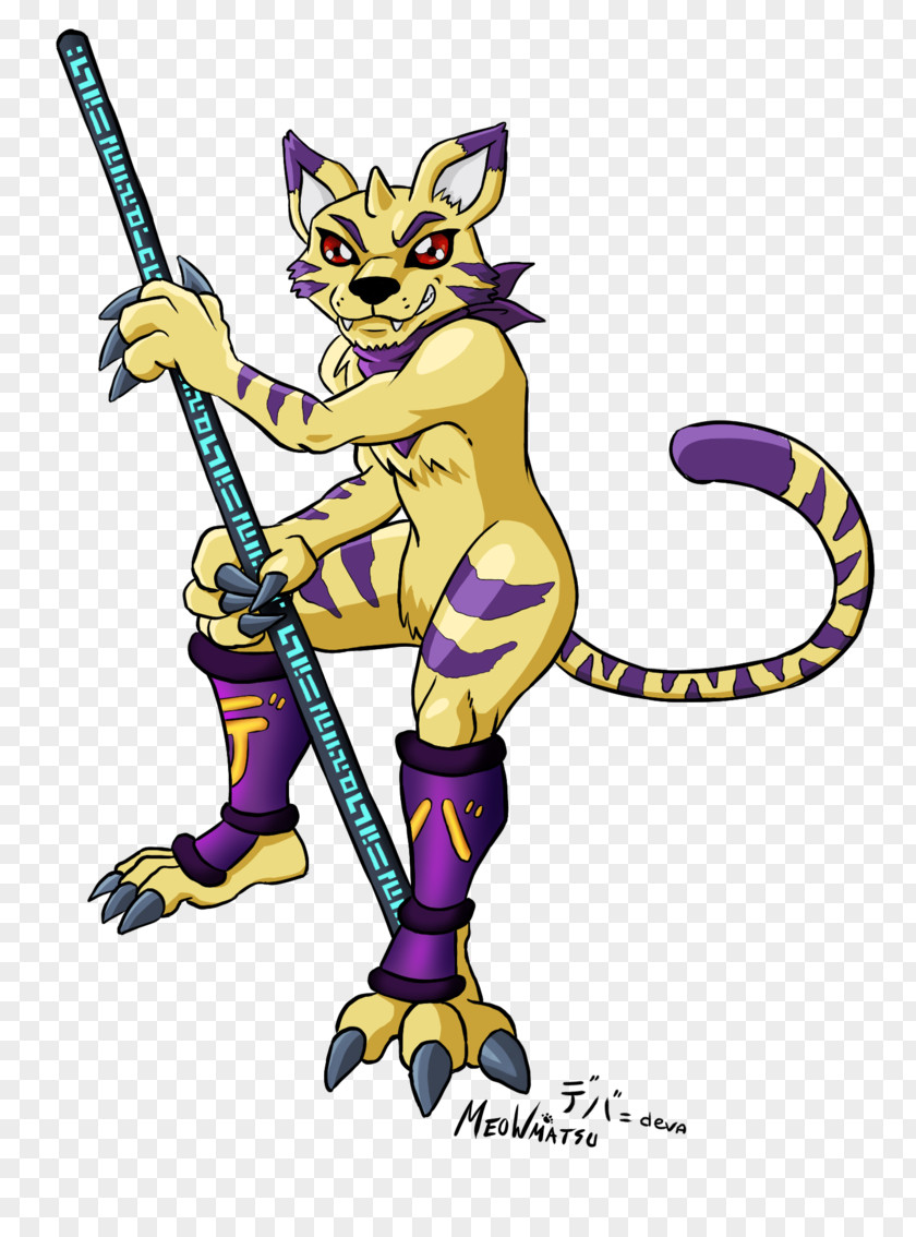 Fierce Tiger Lopmon Digimon Agumon Gomamon Guilmon PNG