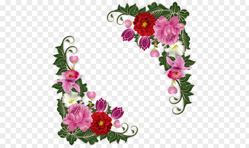 Flower Floral Design Clip Art GIF Graphic Frames PNG