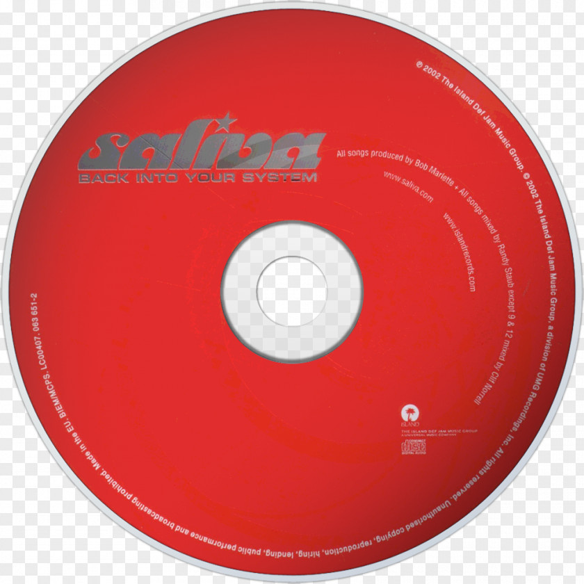 Saliva Compact Disc Mixbone EP Phonograph Record LP Album PNG
