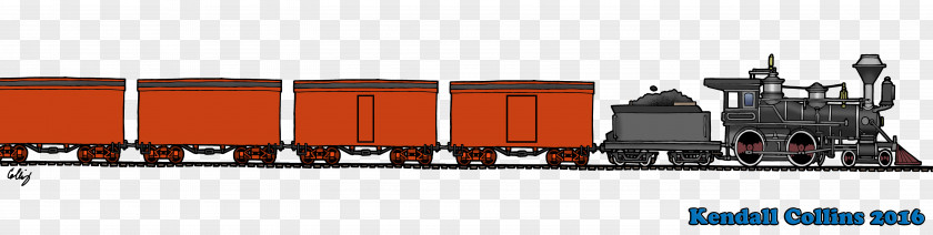 Train Rail Transport Passenger Car Freight Cargo PNG