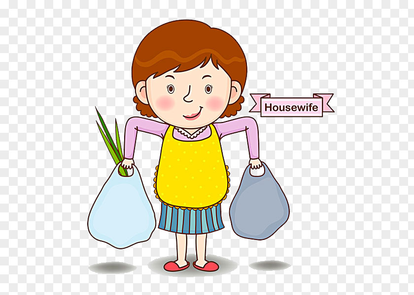 A Woman Who Serves Vegetables Food Clip Art PNG