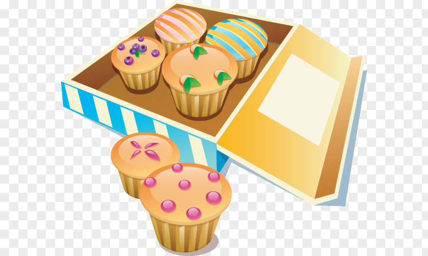 Breakfast Muffin Cupcake Vector Graphics PNG