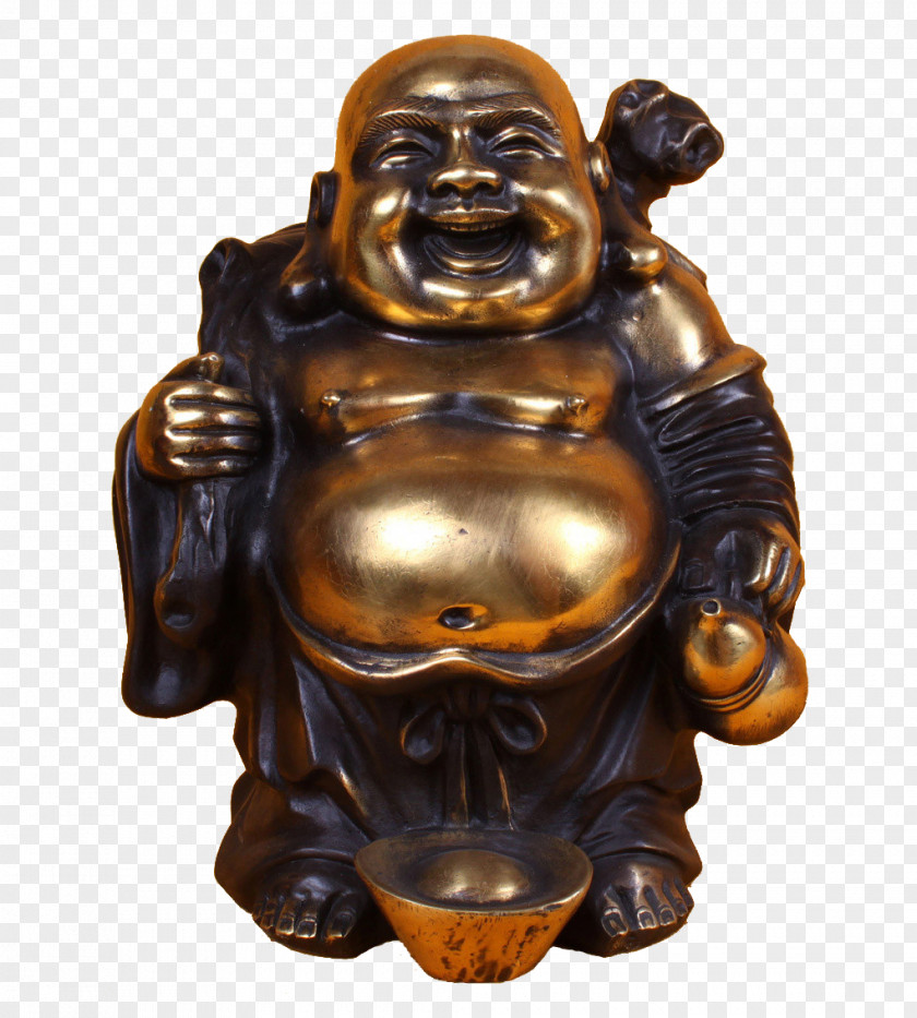 Fortune Blessing Maitreya Buddha Goods Copper Buddharupa Buddhahood PNG