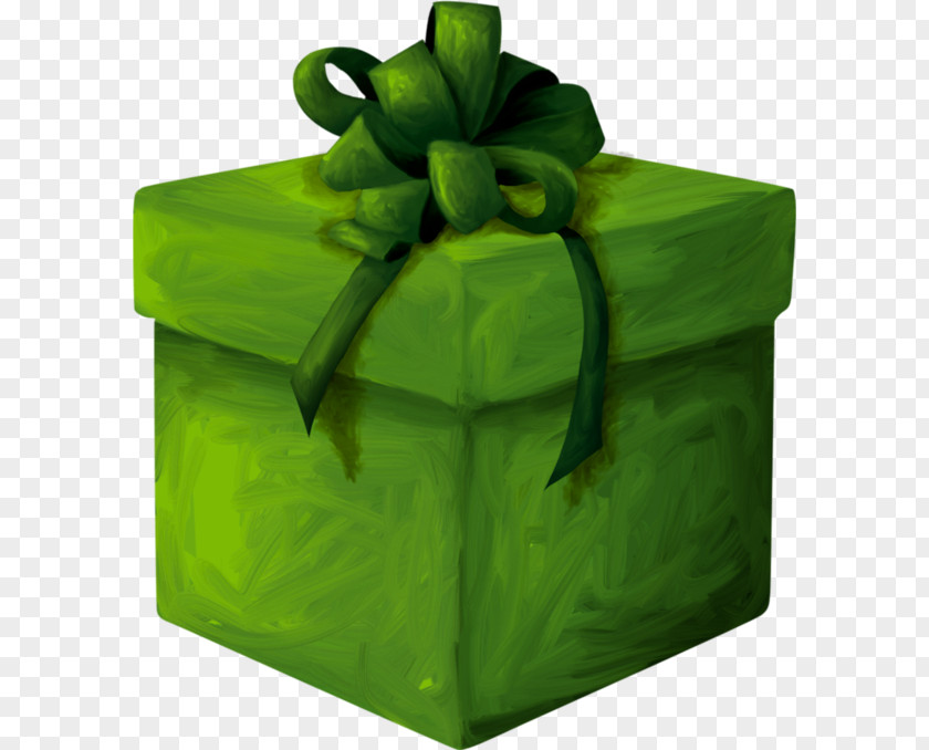 Gift Green Box PNG