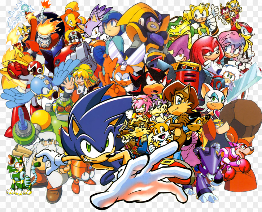 Hedgehog SegaSonic The Charmy Bee Espio Chameleon Archie Comics PNG