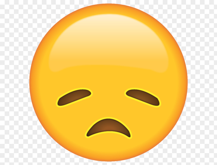 Sad Emoji Smirk Face Emoticon Smile PNG