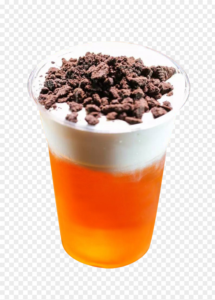 Summer Frozen Drink Oreo Milk Tea Ice Cream PNG