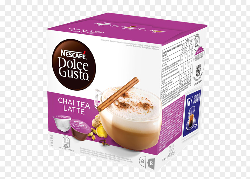 Chai Tea Masala Latte Dolce Gusto Coffee PNG