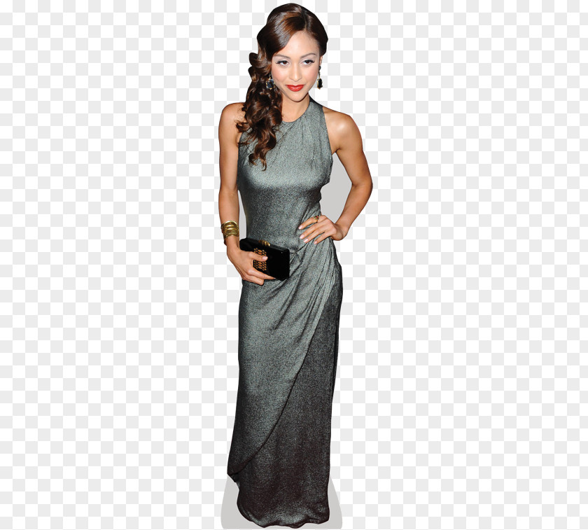 Dress Shoulder Cocktail Party Gown PNG