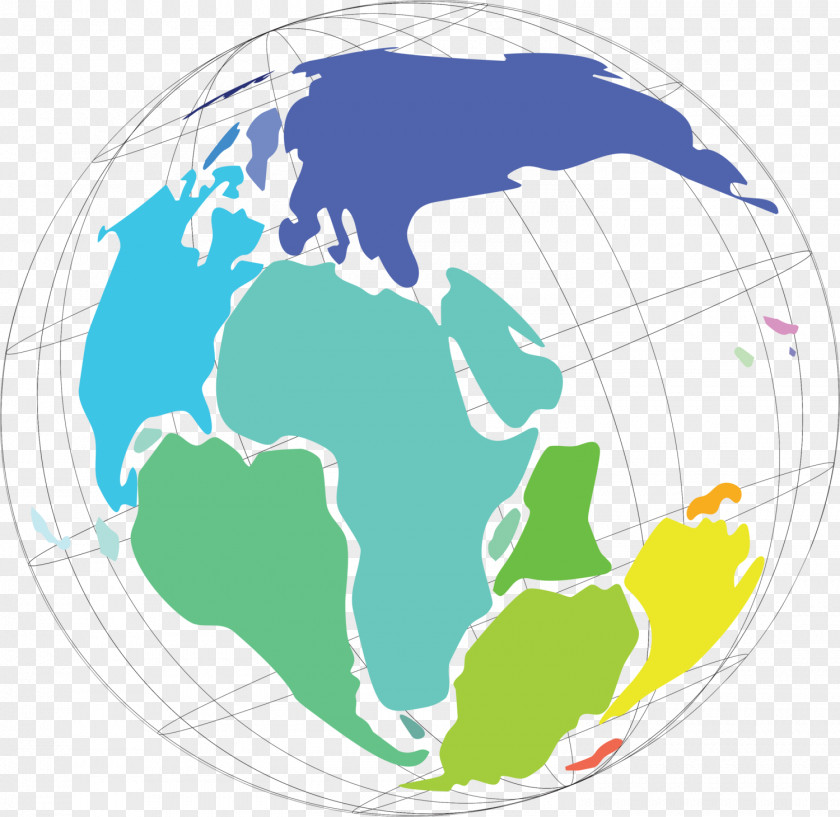 Globe Pangaea World Continental Drift /m/02j71 PNG