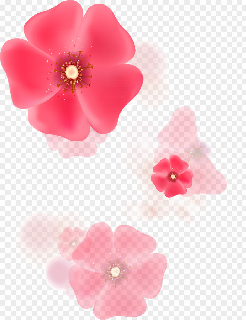 Pink Flower Petal Clip Art PNG