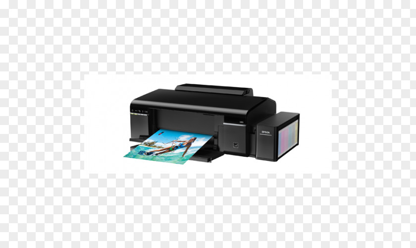 Printer Inkjet Printing Epson Continuous Ink System PNG