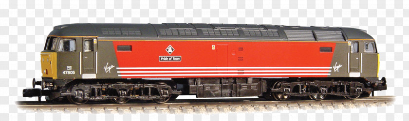 Rolling Pin Train Rail Transport Diesel Locomotive British Class 47 PNG