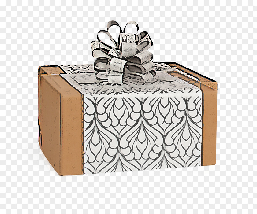 Box Rectangle Table Furniture Gift Wrapping PNG