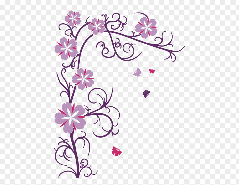 Flower Floral Design Sticker House PNG