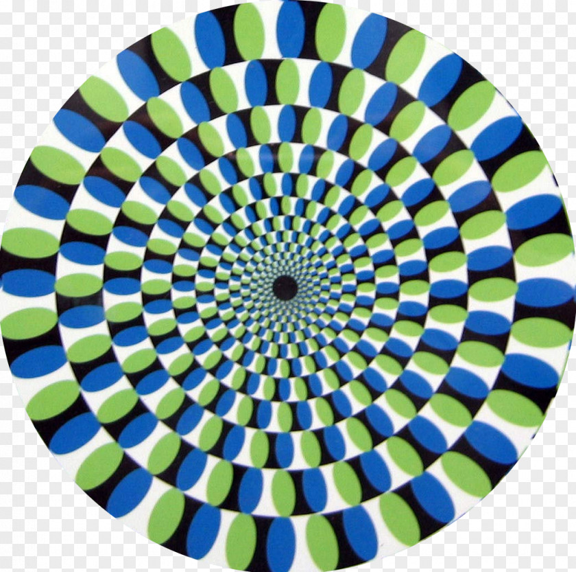 Illusion Optical Illusory Motion Op Art PNG