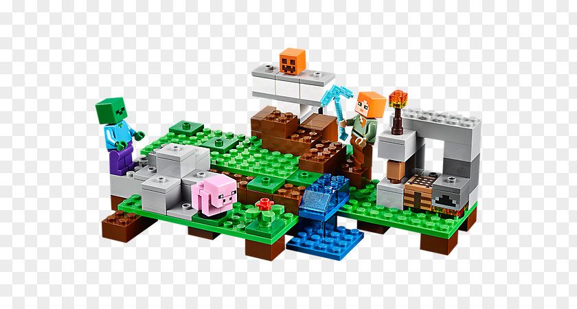 Lego Town Displays LEGO 21123 Minecraft The Iron Golem Toy PNG