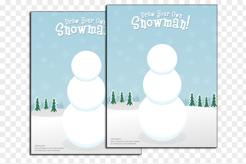 Snowman Fun Product Design Brand Font PNG