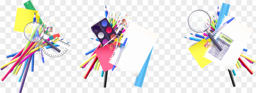 Students And School Supplies Other Creative Figures Vector Material Free Download Graphic Design Estudante Creativity PNG