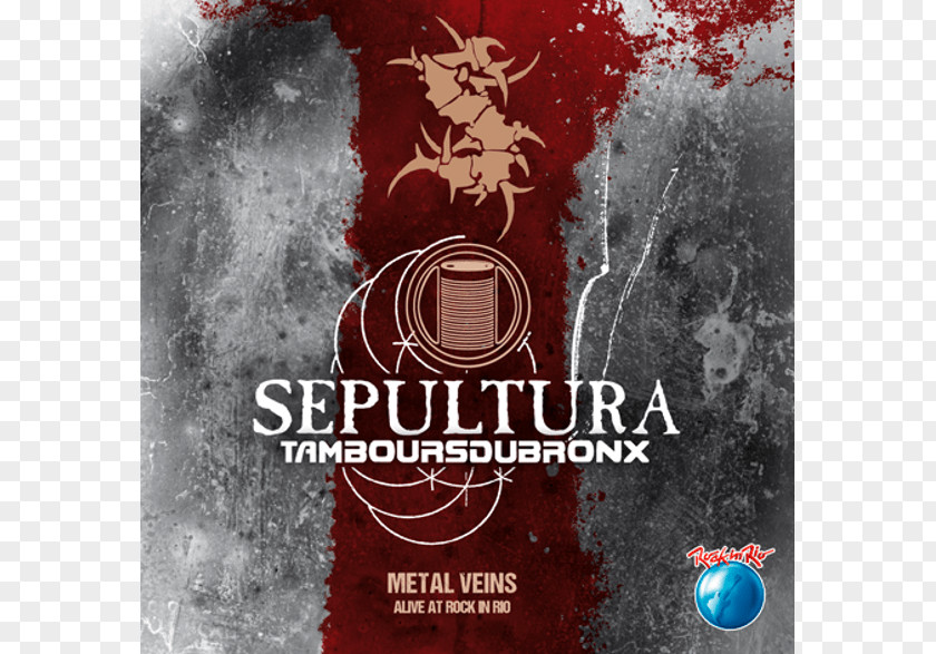 Alive At Rock In Rio (live) Sepultura Les Tambours Du Bronx Heavy MetalRock Metal Veins PNG