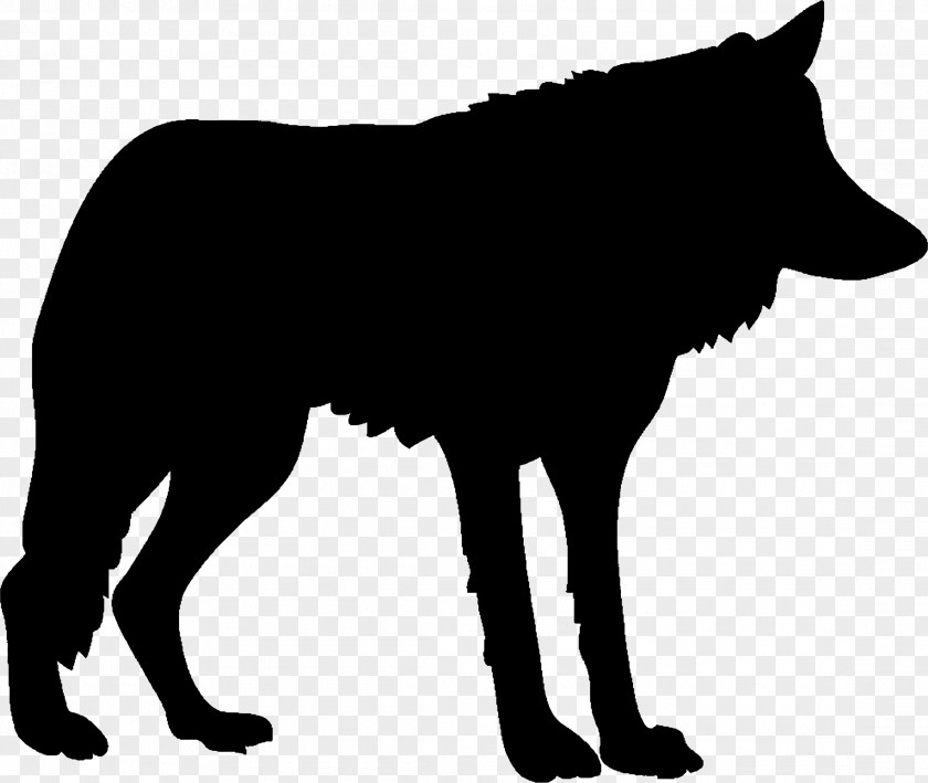BLUE WOLF Silhouette Drawing Dog Clip Art PNG