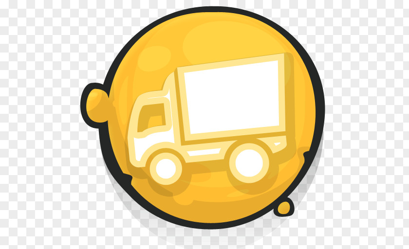 Free High Quality Truck Trailer Icon Button Clip Art PNG
