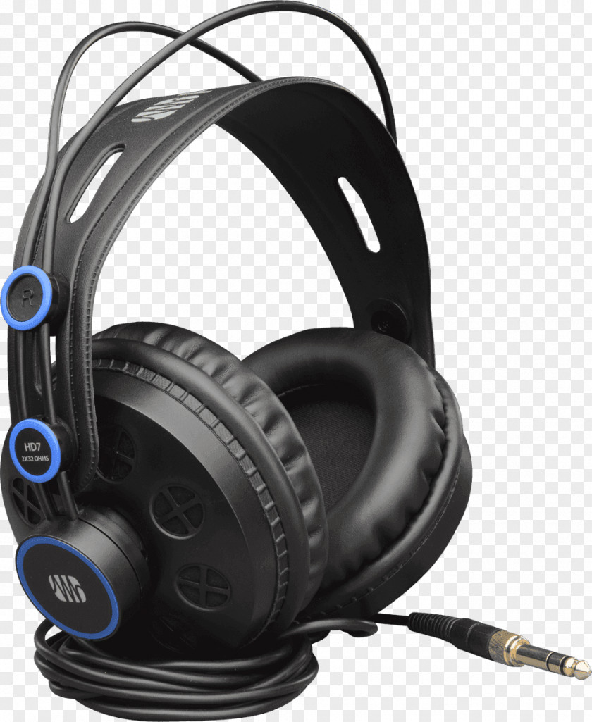 Headphones PreSonus HD7 Studio Monitor Recording PNG