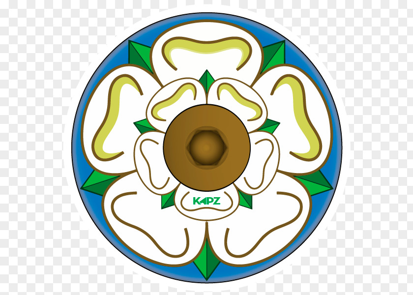 Rose Flags And Symbols Of Yorkshire White York Sticker PNG