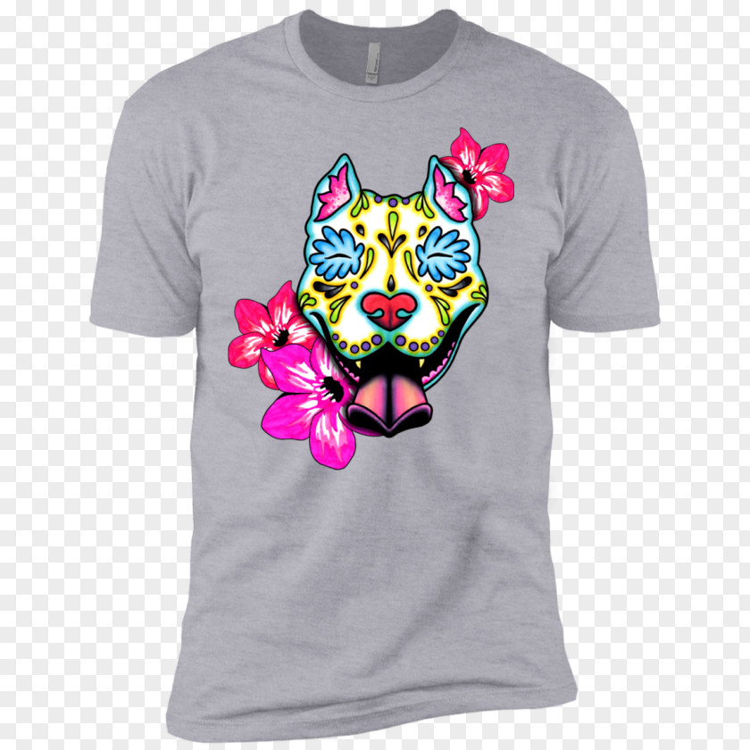 T-shirt Calavera Pit Bull Goldendoodle Clothing PNG