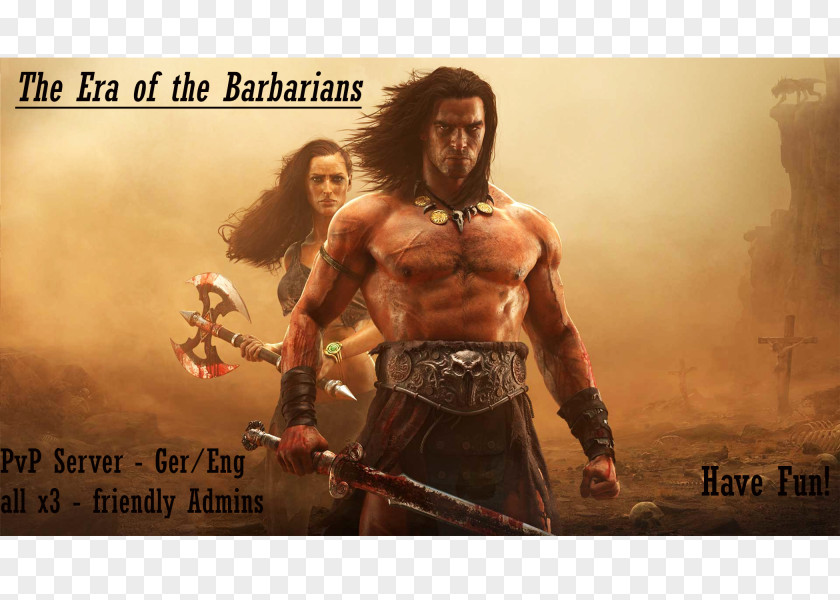 Conan Exiles The Barbarian Video Games Survival Game Server PNG