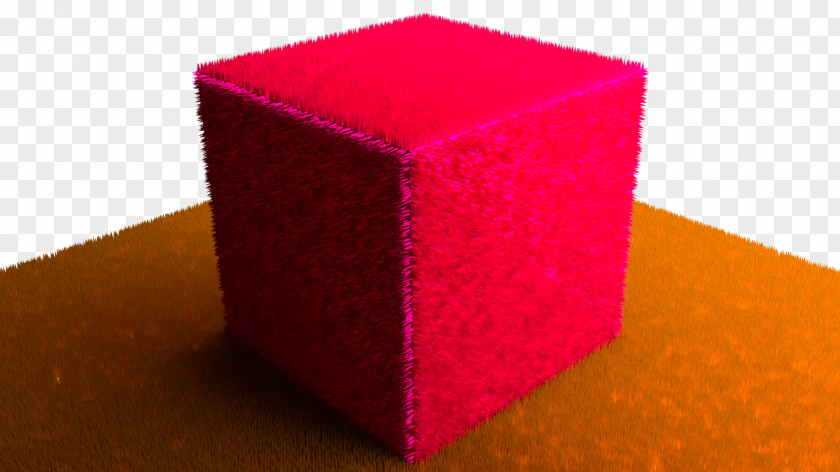 Fluffy Carpet Cycles Blender Three-dimensional Space Bidirectional Scattering Distribution Function Cube PNG