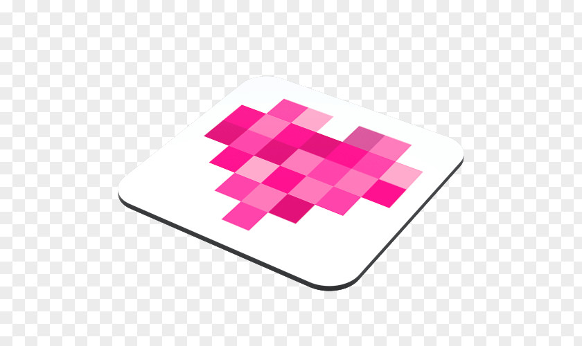 Heart Pixel Sticker .com Book PNG