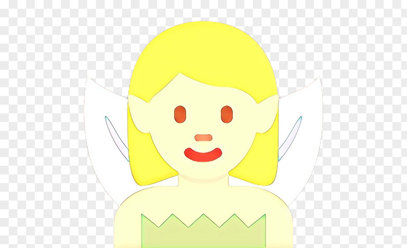 Smile Nose Face Yellow Cartoon Facial Expression Head PNG